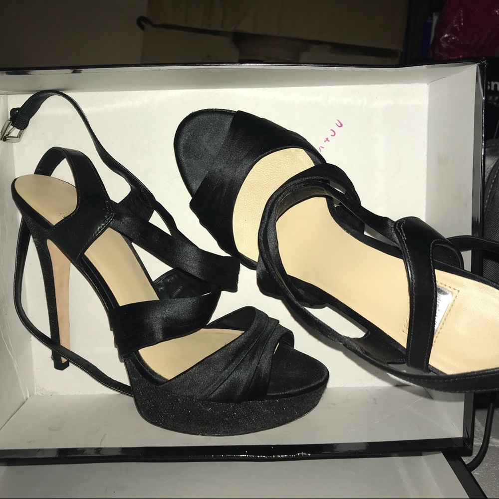 Black heels
